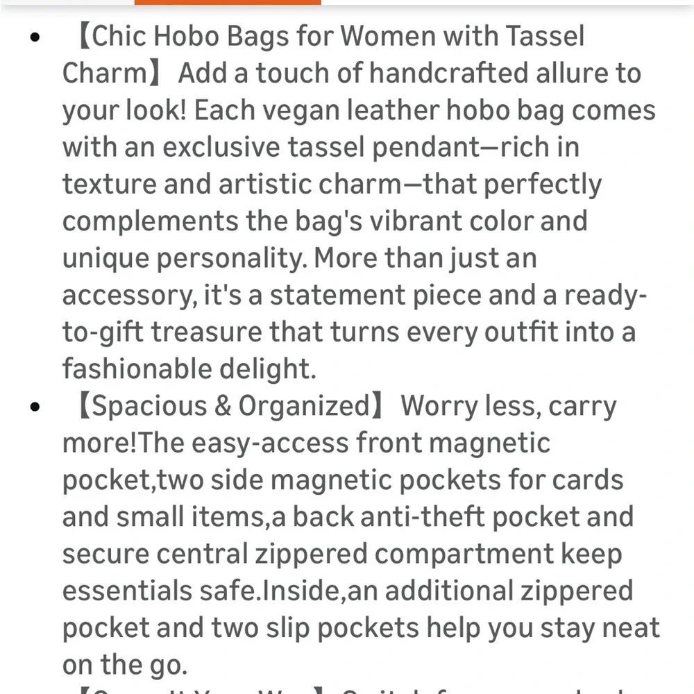 Brown Leather Hobo Bag